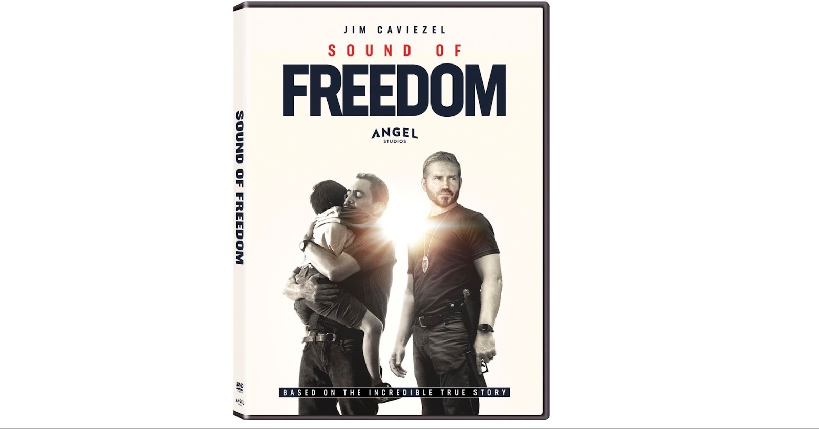 Sound of Freedom movie cover on white background